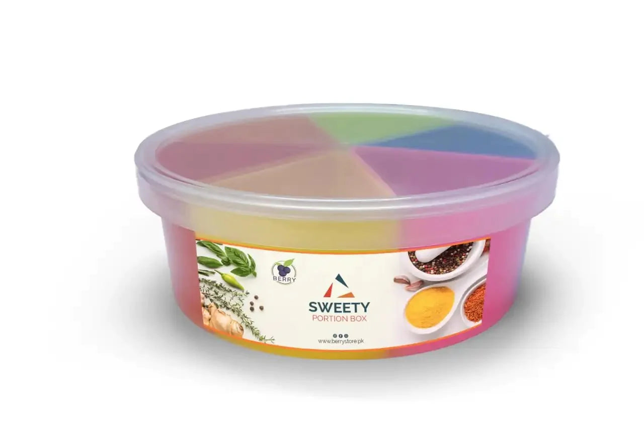 Sweety Portion Box, Six Cell Spice Organizer, Transparent Plastic Storage Box, Multi Compartment Adjustable Container, Multipurpose Storage Box Sweety Portion Box, Six Cell Spice Organizer, Transparent Plastic Storage Box, Multi Compartment Adjustable Container, Multipurpose Storage Box